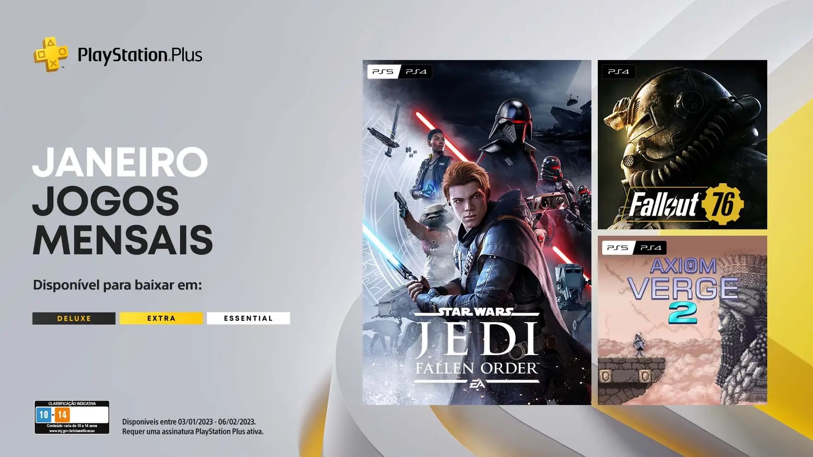 PlayStation Plus Essential: confira os jogos de janeiro para PS4 e